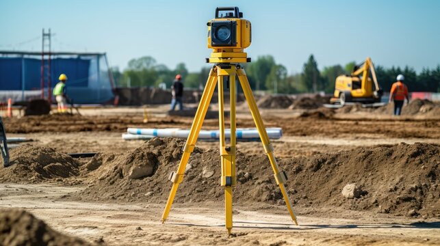 laser survey equipment