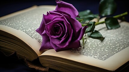 flower purple rose
