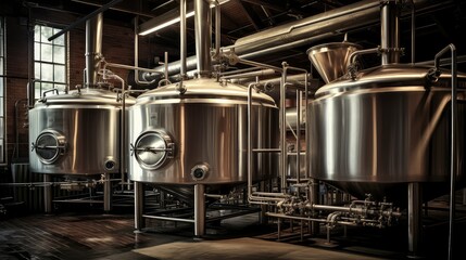 steel brewery equipment