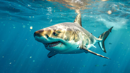 Obraz premium Great White Shark Week 