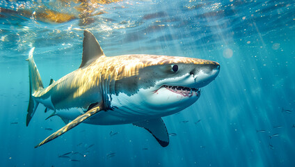Fototapeta premium Great White Shark Week 