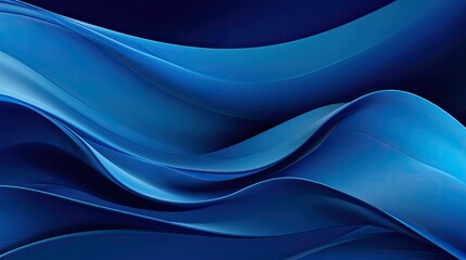 interpretation abstract blue waves background