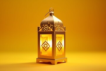 Eid mubarak and ramadan kareem greetings with islamic lantern and mosque. Eid al fitr background