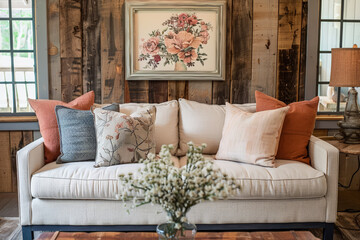 Elegant home interior design with simple decor
