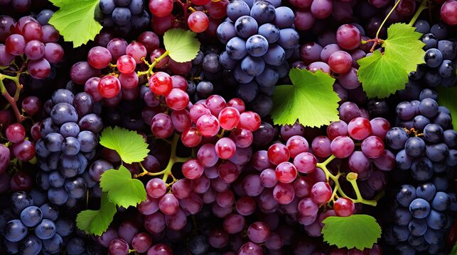 arrangement purple grape background