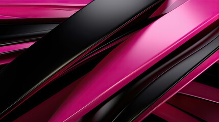 Obraz premium shapes black and pink background
