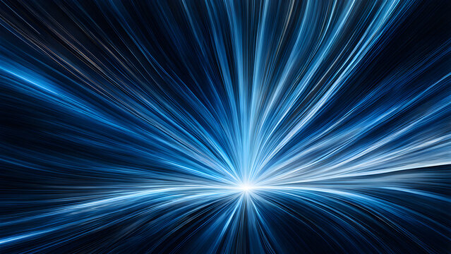 An abstract background composed of dark blue light and shadows