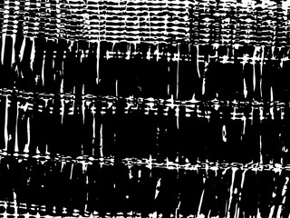 Woven Monochrome Abstraction - 776850513