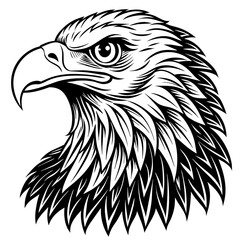 American eagle in flight Silhouette Graphics Vector Illustration, eagle Line Art,eagle Svg t shirts Design, Laser Cut File Cricut, Paper Cut and Printing, eagle face Svg, Easter For Kids Bundle