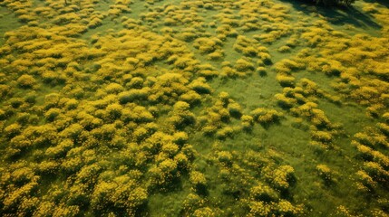 greenery golden clover