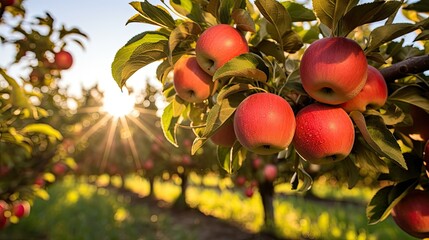 agriculture farm apple fruit