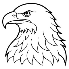 American eagle in flight Silhouette Graphics Vector Illustration, eagle Line Art,eagle Svg t shirts Design, Laser Cut File Cricut, Paper Cut and Printing, eagle face Svg, Easter For Kids Bundle