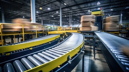 packages industry conveyor belt