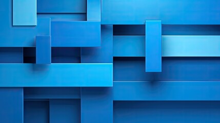 vibrant blue background geometric