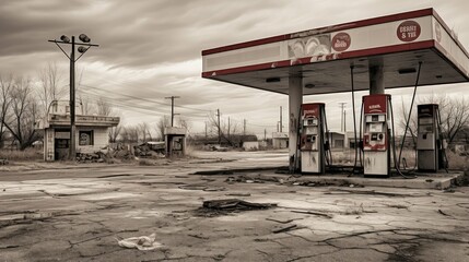 pumps oil crisis - obrazy, fototapety, plakaty