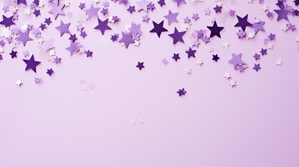 lilac purple stars background