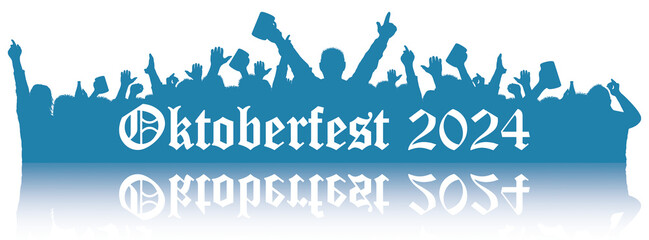 Oktoberfest 2024 - München - Banner - obrazy, fototapety, plakaty