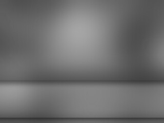 Black gradient studio background for product showcase.