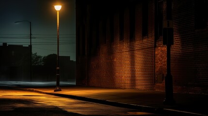 night street light