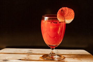 Watermelon juice relieves heat