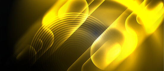 Glowing light neon shiny background. Vector Illustration For Wallpaper, Banner, Background, Card, Book Illustration, landing page