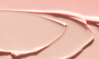 Naklejka premium The texture of cosmetic cream sample