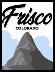 frisco city colorado united states - obrazy, fototapety, plakaty