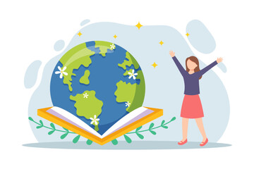 World Book Day Flat Design