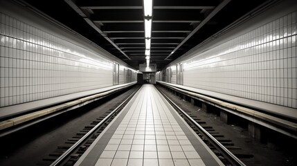 Platform reminds passengers to 'Mind the gap' for their safety, cautioning against potential hazards between the train and platform.
