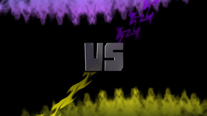 Obraz premium Background, cute, VS, showdown, stylish, colorful, pop