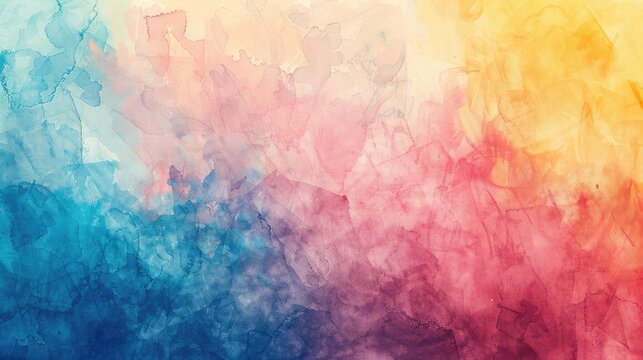 Abstract watercolor textured painted background