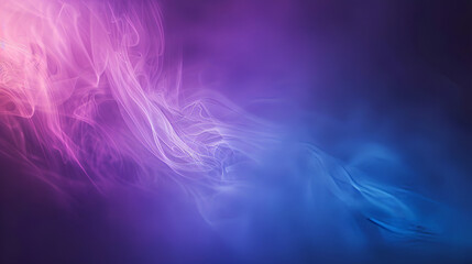 Deep purple to soothing azure blue waves - Modern Abstract Design for Web, Print, and Branding Projects