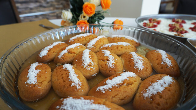 Turkish Dessert in Anatolia: Kalbura Bastı
