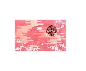 Traditional Japanese style background design.