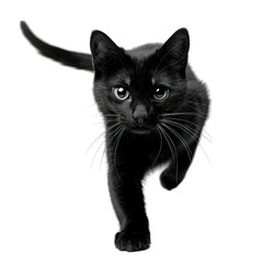 Fototapeta premium black cat