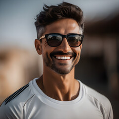 Fototapeta premium Fit and Focused