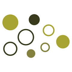 Green Abstract Circle