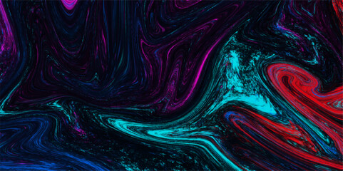 Luxurious colorful liquid marble surfaces  design. cover designs. Colorful realistic textures with trendy pattern luxury background. Dark abstract liquify fluid painting nature texture art background. - obrazy, fototapety, plakaty