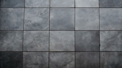 floor gray squares pattern - obrazy, fototapety, plakaty