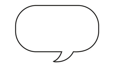 Naklejka premium Conversation, Speech bubble icon symbol