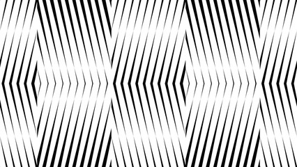 Abstract creative geometric shape sharp stripe monochrome background illustration. - 776937395