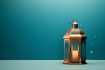 Eid mubarak and ramadan kareem greetings with islamic lantern and mosque. Eid al fitr background