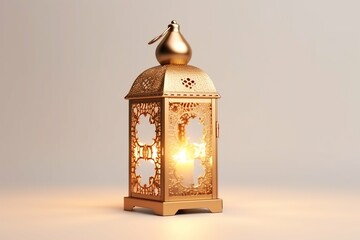 Eid mubarak and ramadan kareem greetings with islamic lantern and mosque. Eid al fitr background