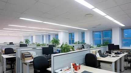 ambient office lighting