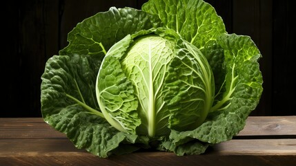 green cole cabbage vegetable - obrazy, fototapety, plakaty