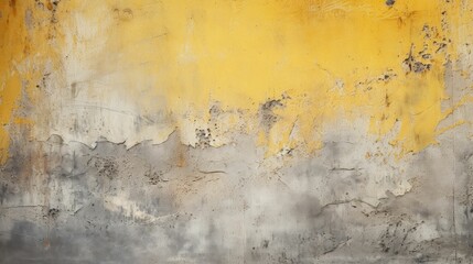 worn yellow concrete background