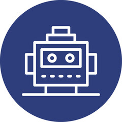 Robot Head Icon
