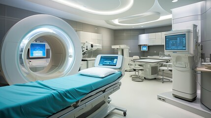 imaging modern hospital interior