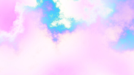 Isolate magic rainbow colours fog and clouds on transparent backgrounds specials effect 3d render png. Heaven unicorn clouds.