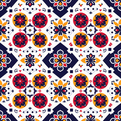Pattern seamless design, wallpaper, flower, fabric, carpet, mandalas, clothing, wrapping, sarong, tablecloth, shape, geometric pattern, ethnic pattern, traditional. illustration